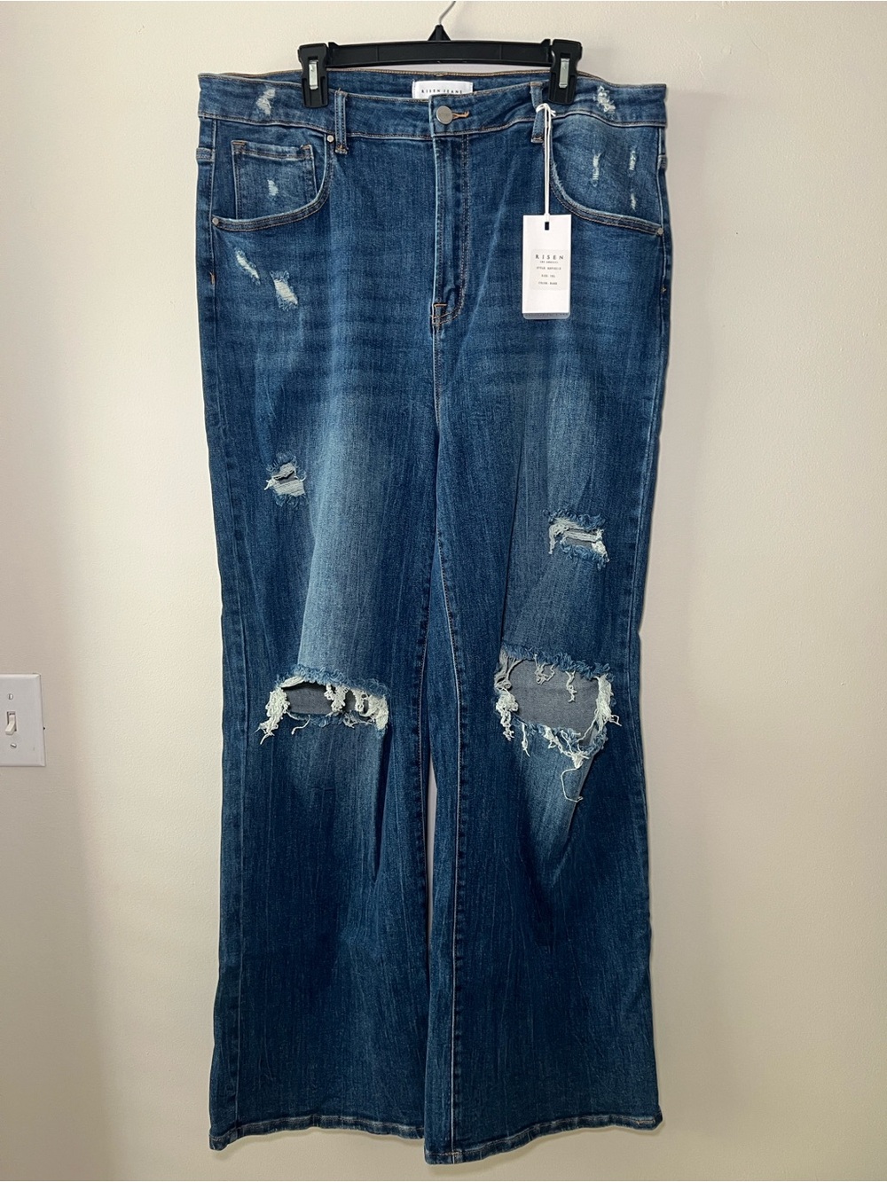 Risen Jeans High Rise Wide Jeans
